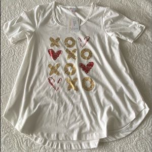 LuLaRoe X O Shirt size S